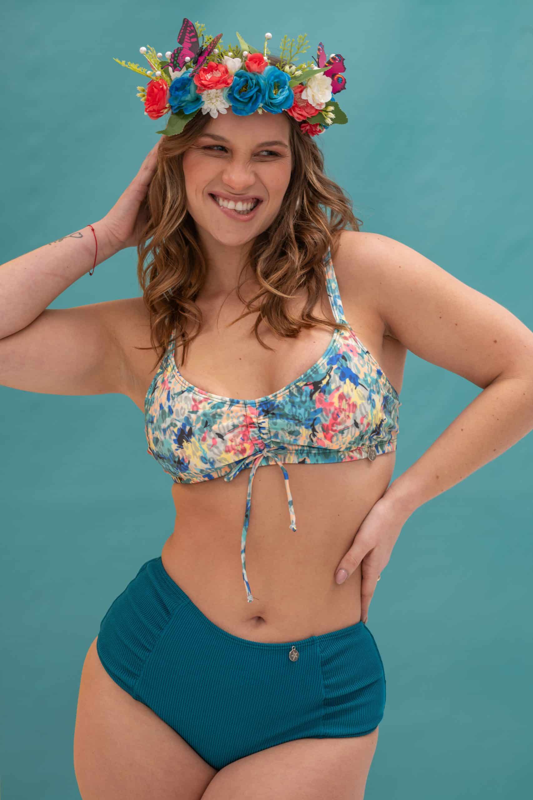 CORPIÑO CON FRUNCE CENTRAL PLUS