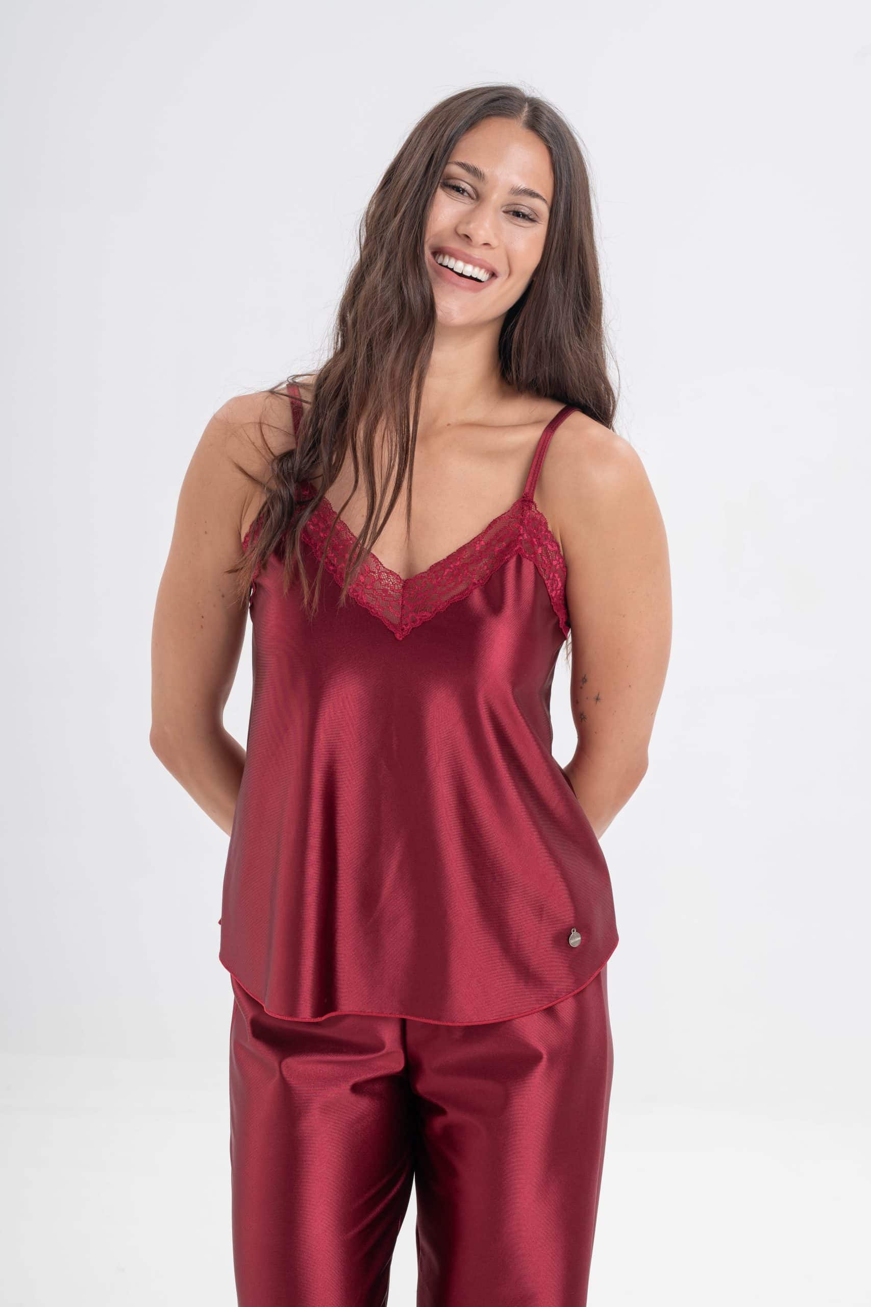 PIJAMA SOLERO Y PANTALON LARGO REINA
